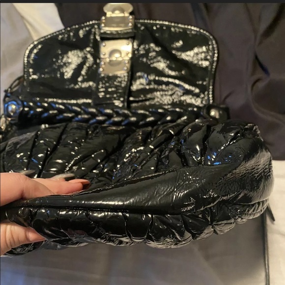 Authentic MIU MIU Matelasse 2Way black leather Bag - Picture 9 of 11